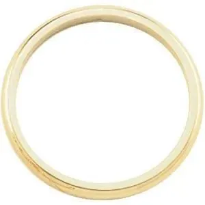 14K Y Gold 2mm Wedding Band 1.8grms