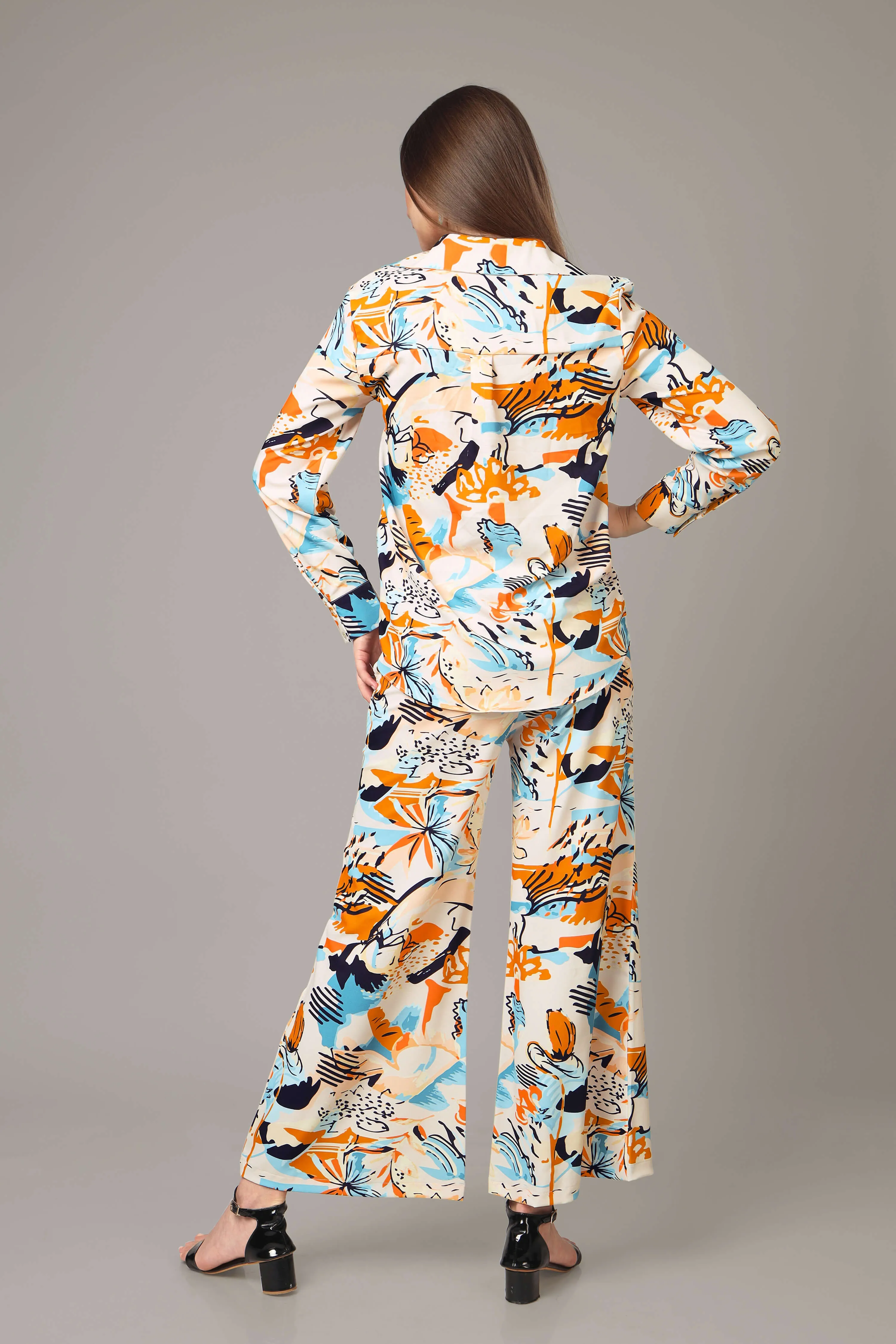 Abstract Co-Ord Set For Women