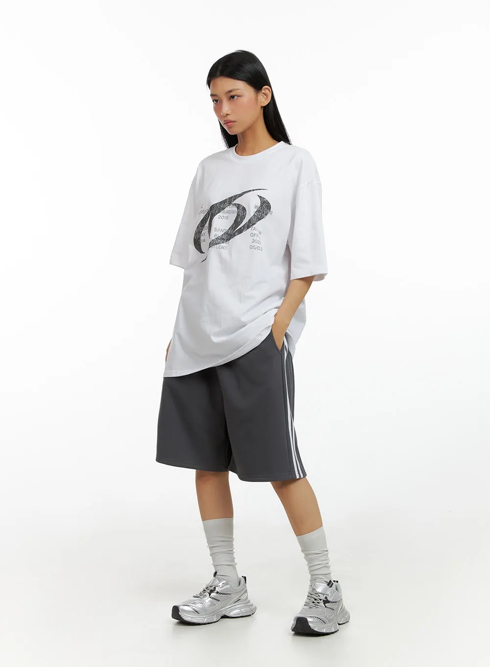 Acubi Oversize Graphic T-Shirt IL419