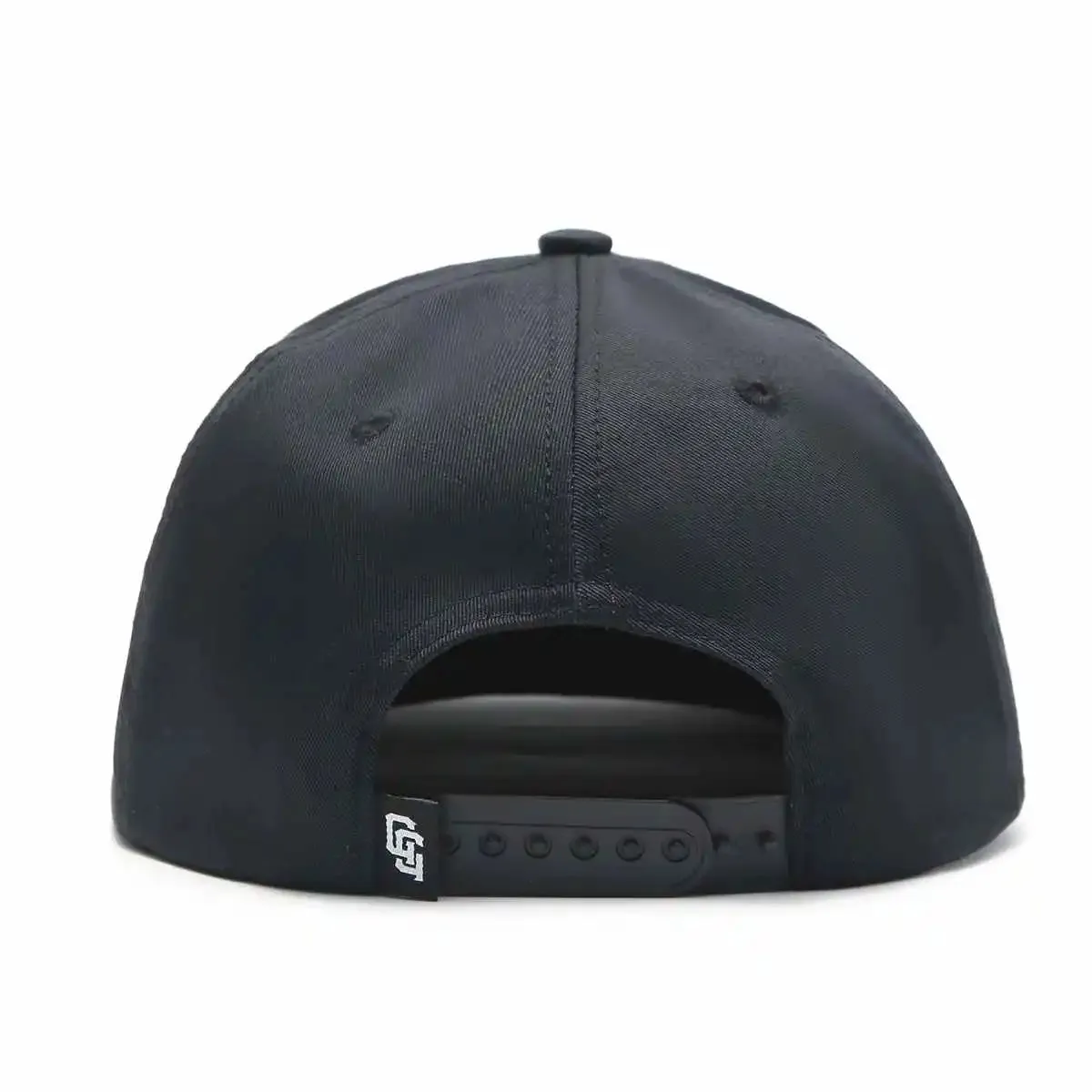 Bogey King Black SnapBack Golf Hat - Flat Brim