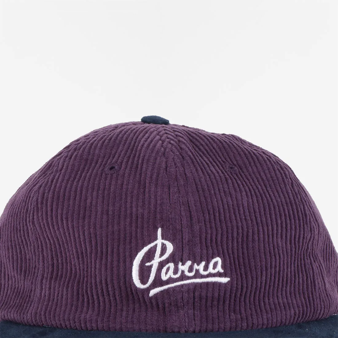 By Parra Painters Script Corduroy 6 Panel Hat