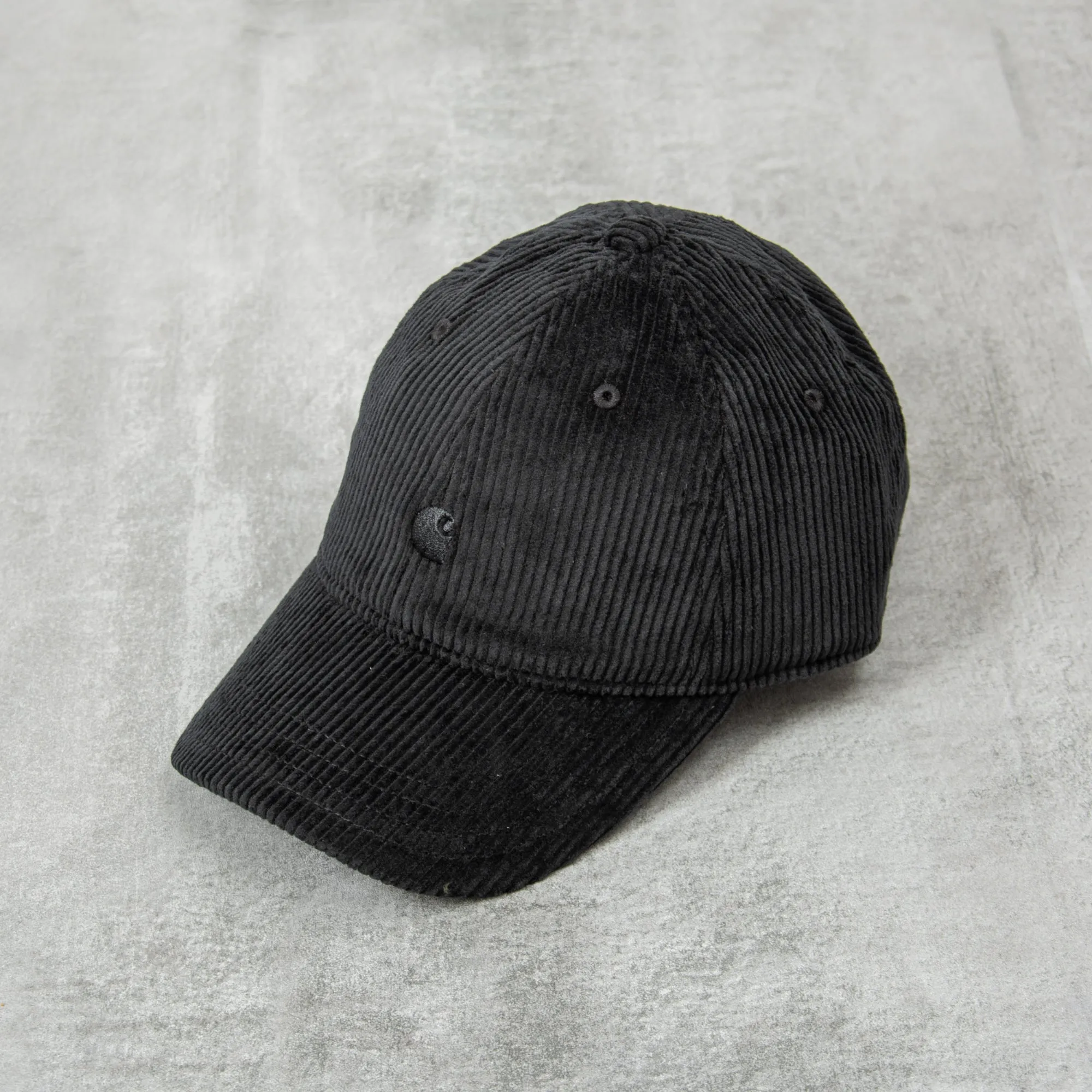 Carhartt WIP Harlem Cap Cord - Black