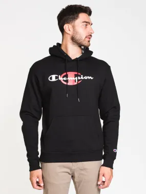 CHAMPION BEHIND SCRIPT HOODIE  - CLEARANCE