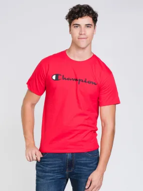 CHAMPION GRAPHIC SHORT SLEEVE T-SHIRT  - CLEARANCE