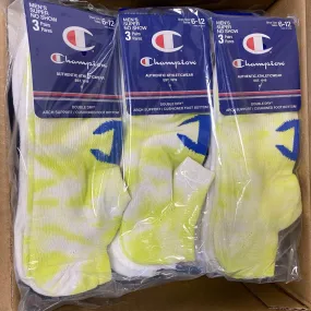 Champion Socks (3 Pair / Pack - 12 Pks/Case)