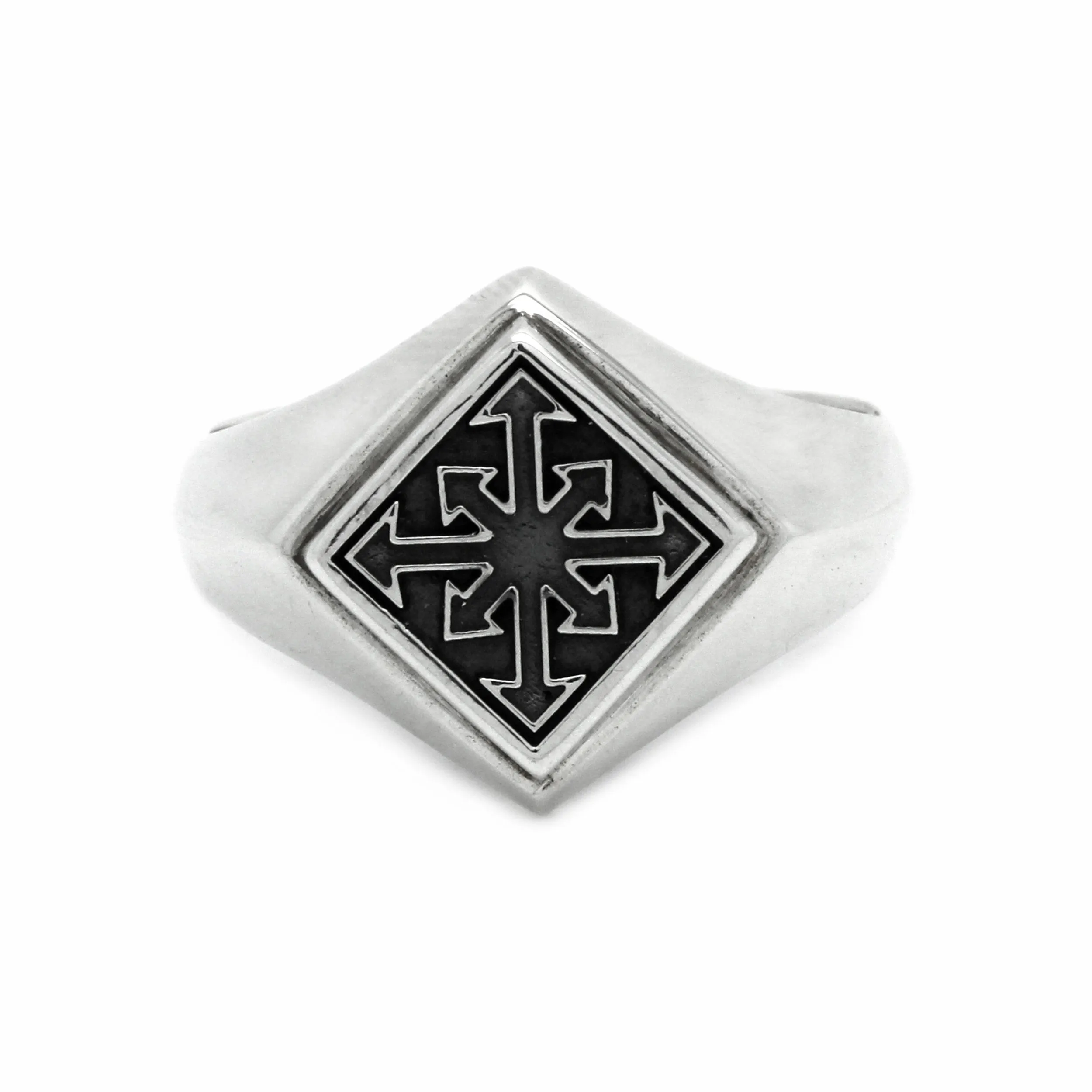 Chaos Magic Star Ring Unisex Silver 925