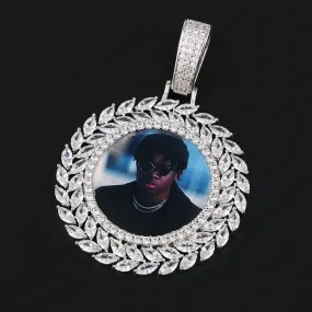 Custom Photo Pendant, Hip Hop Memory Pendant P 9