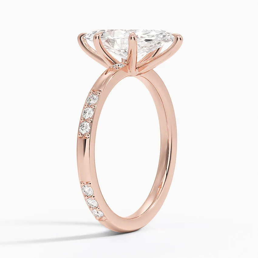 Danica Diamond Engagement Ring [Setting Only] - EC107M