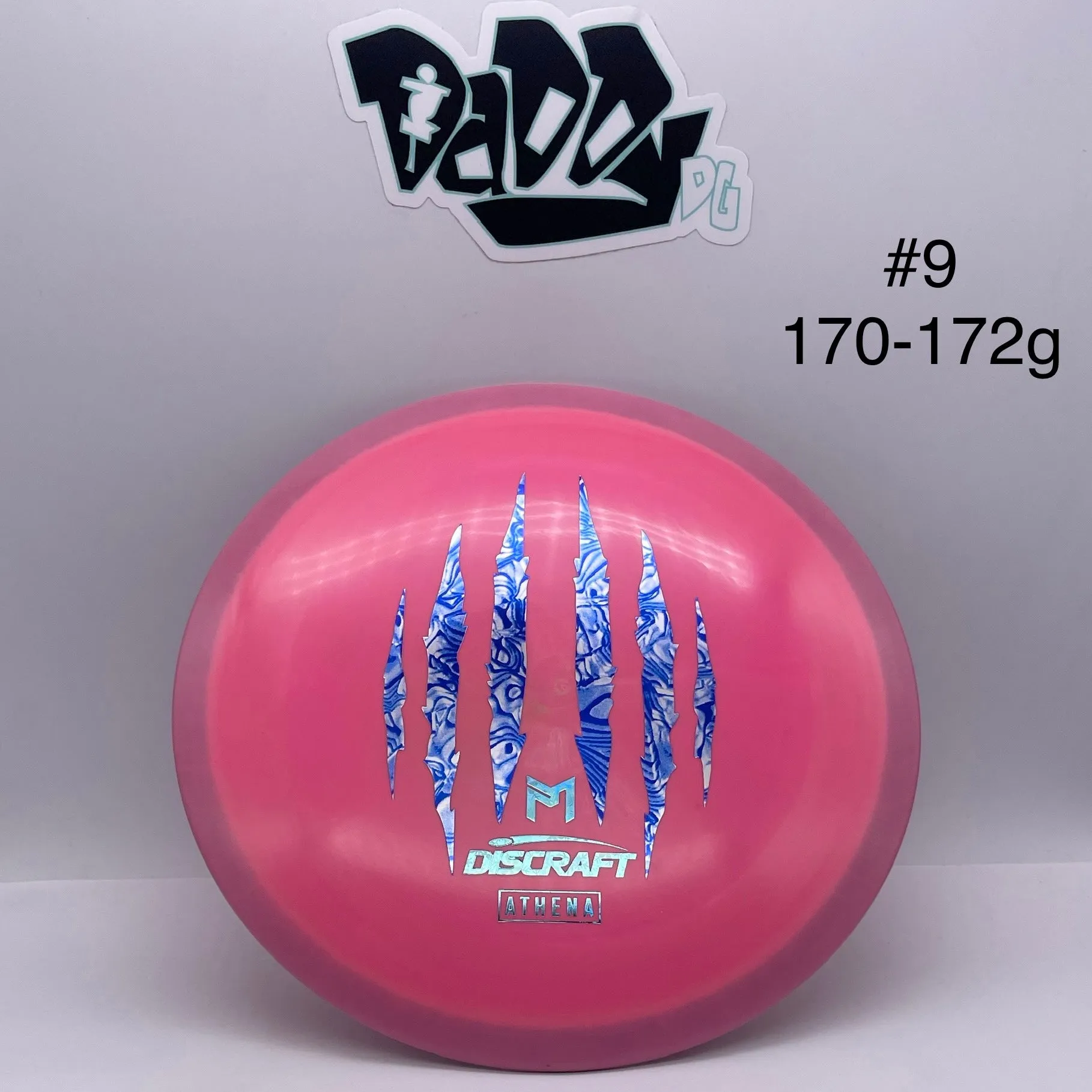 Discraft ESP Athena 2023 Paul McBeth 6x Commemorative Stamped Driver