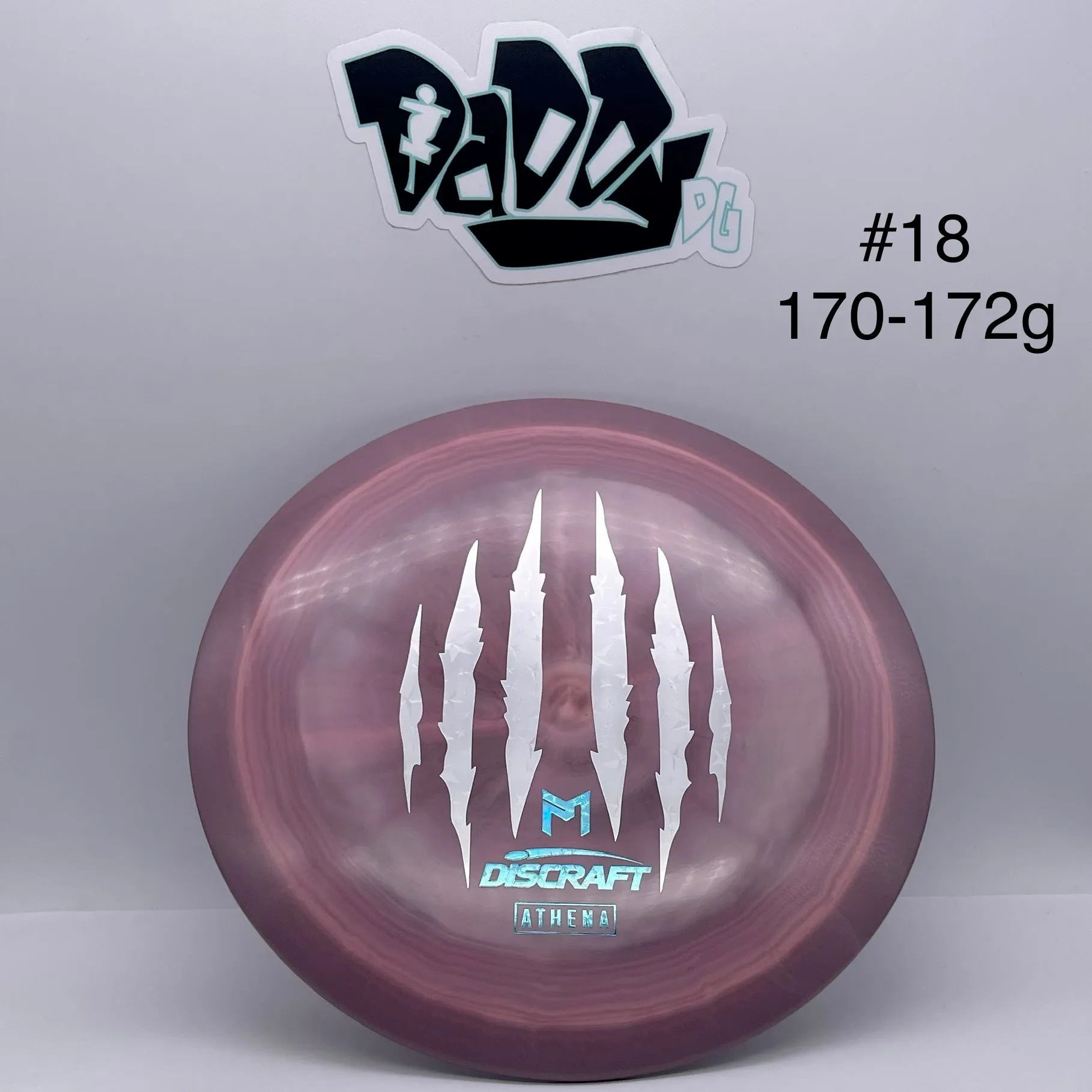 Discraft ESP Athena 2023 Paul McBeth 6x Commemorative Stamped Driver