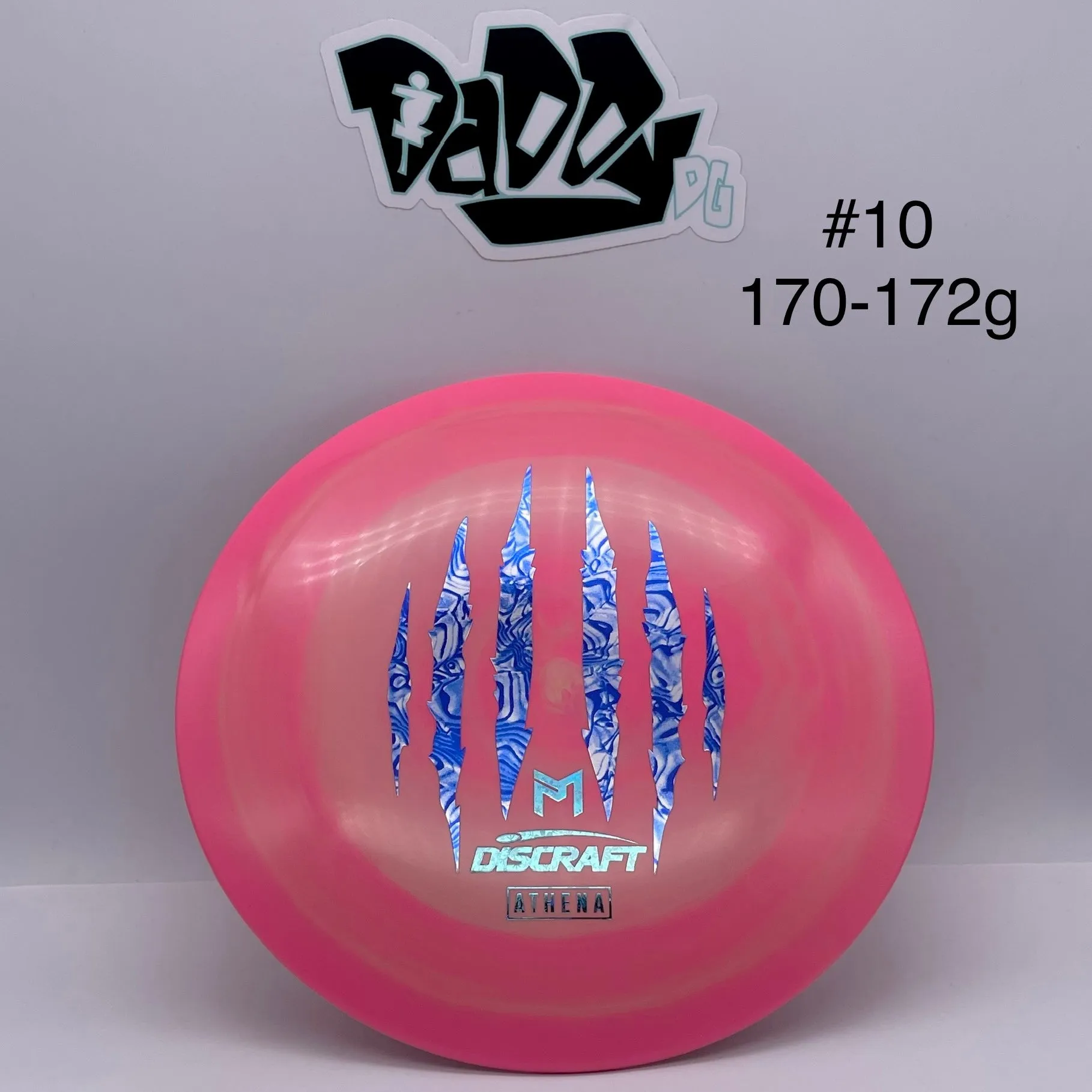 Discraft ESP Athena 2023 Paul McBeth 6x Commemorative Stamped Driver