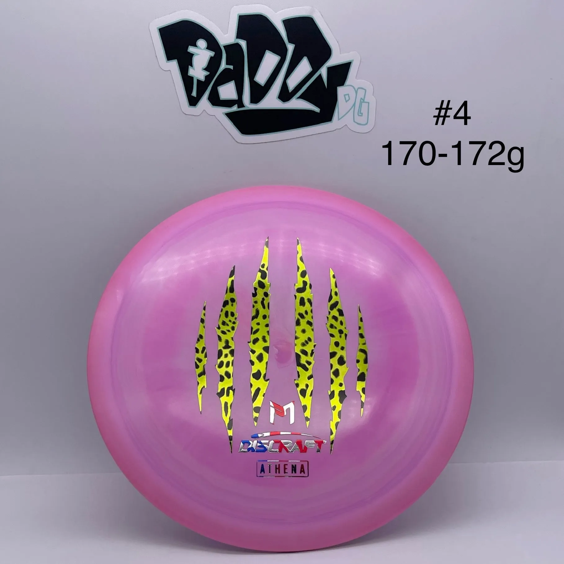 Discraft ESP Athena 2023 Paul McBeth 6x Commemorative Stamped Driver