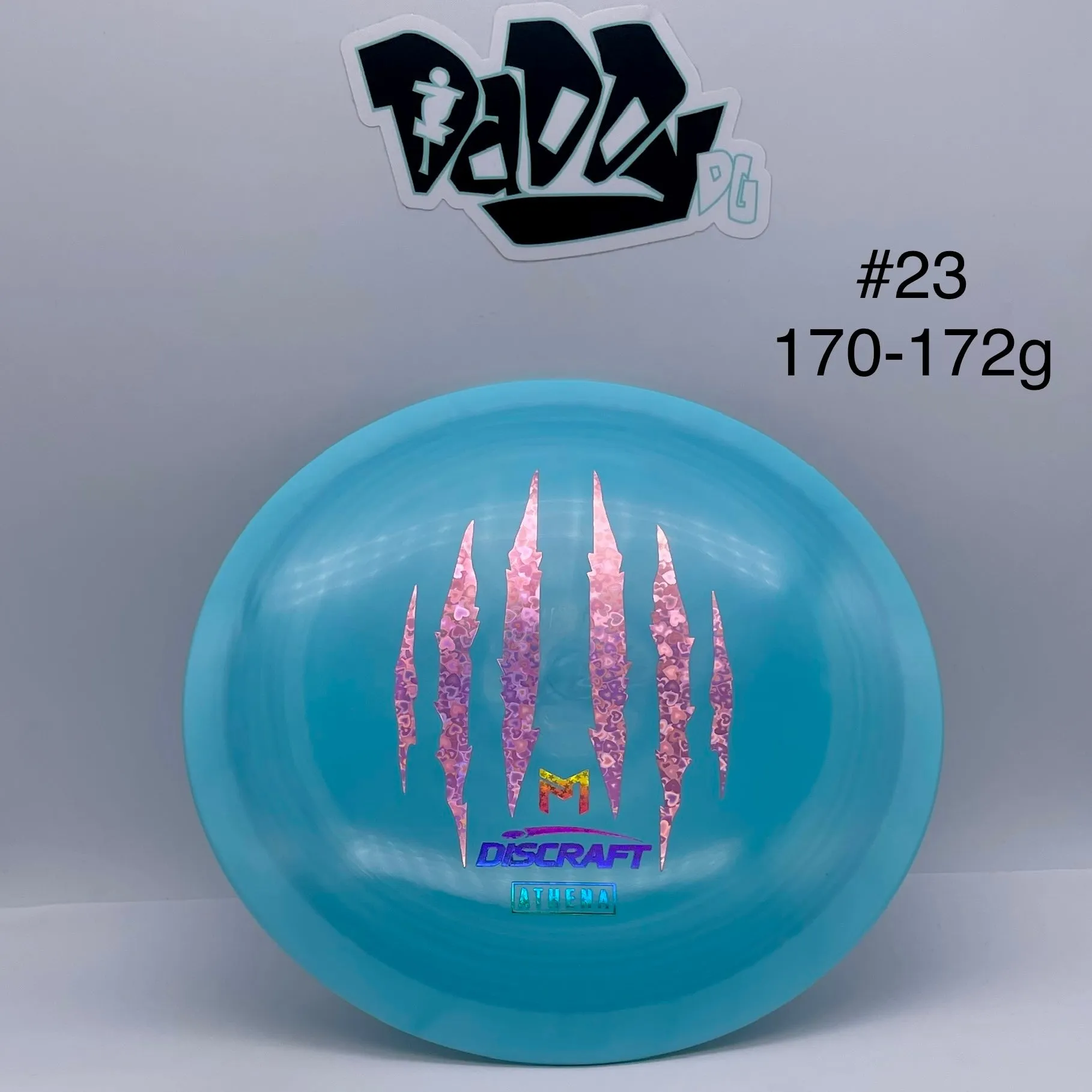 Discraft ESP Athena 2023 Paul McBeth 6x Commemorative Stamped Driver