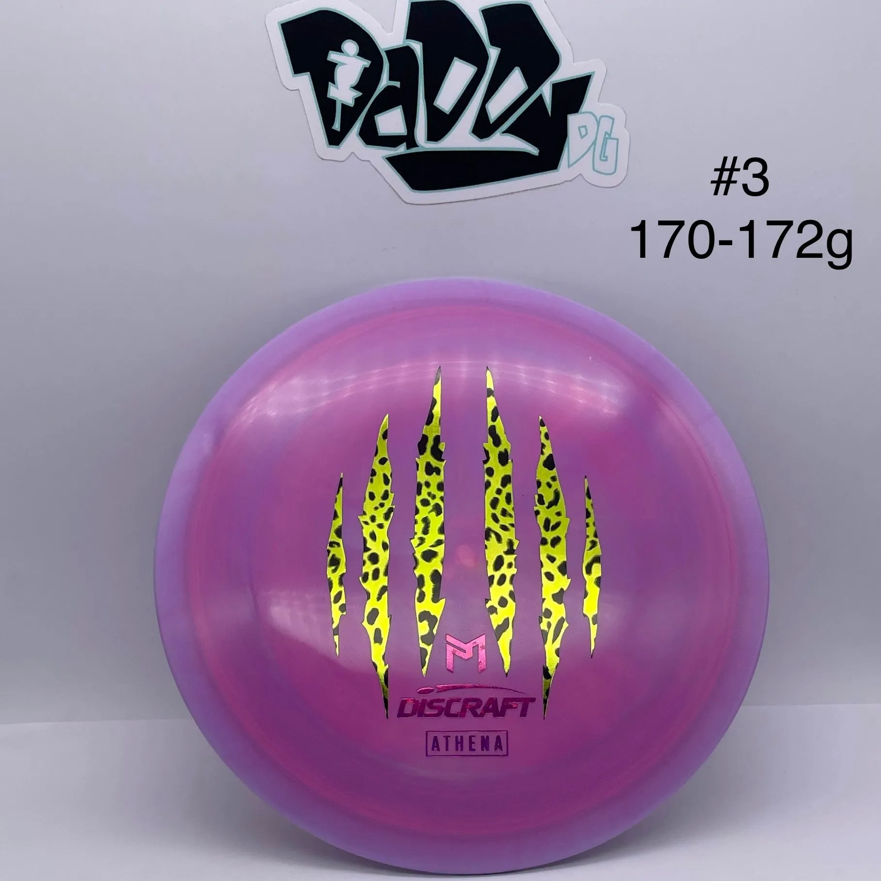 Discraft ESP Athena 2023 Paul McBeth 6x Commemorative Stamped Driver