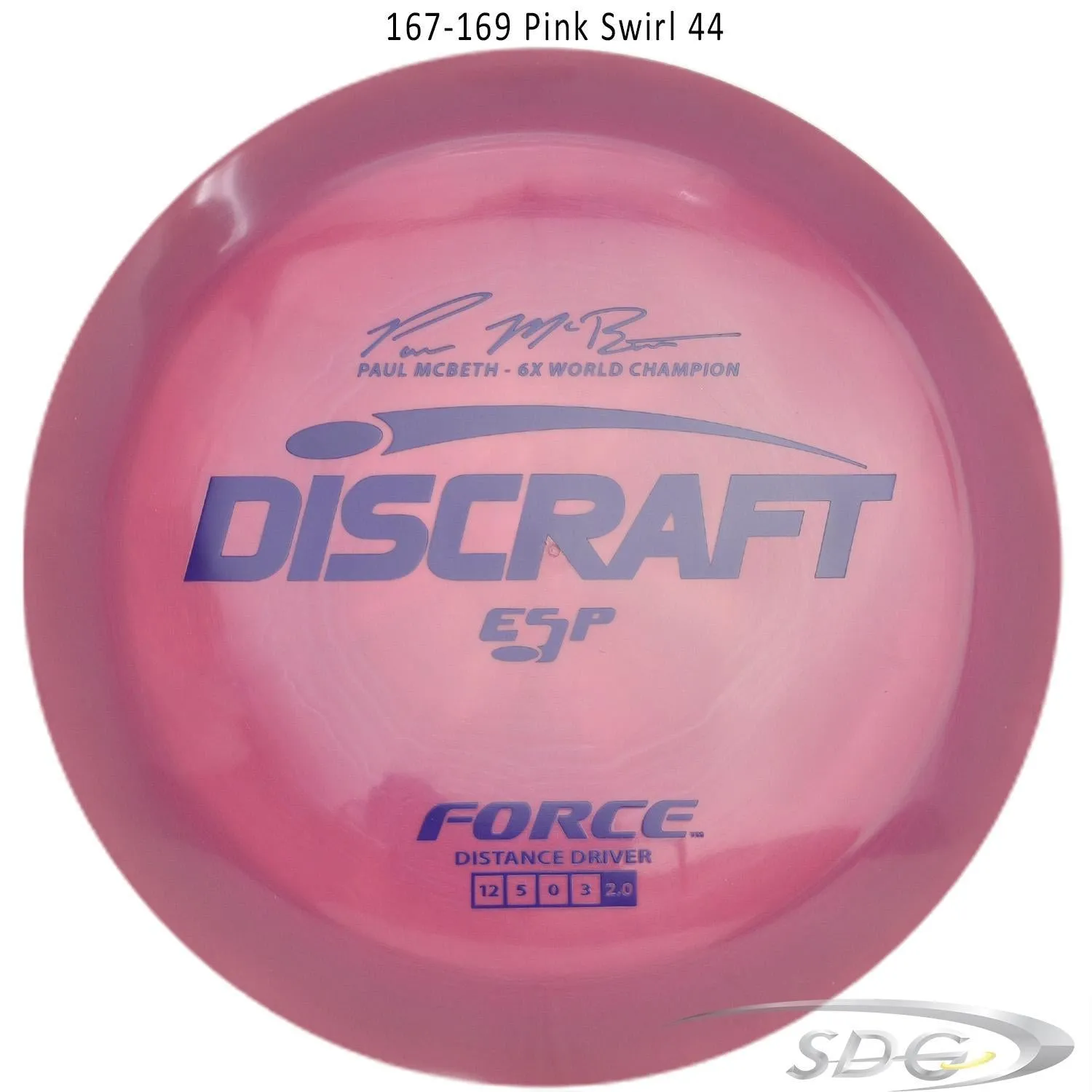 Discraft ESP Force 6X Paul McBeth Signature Disc Golf Distance Driver