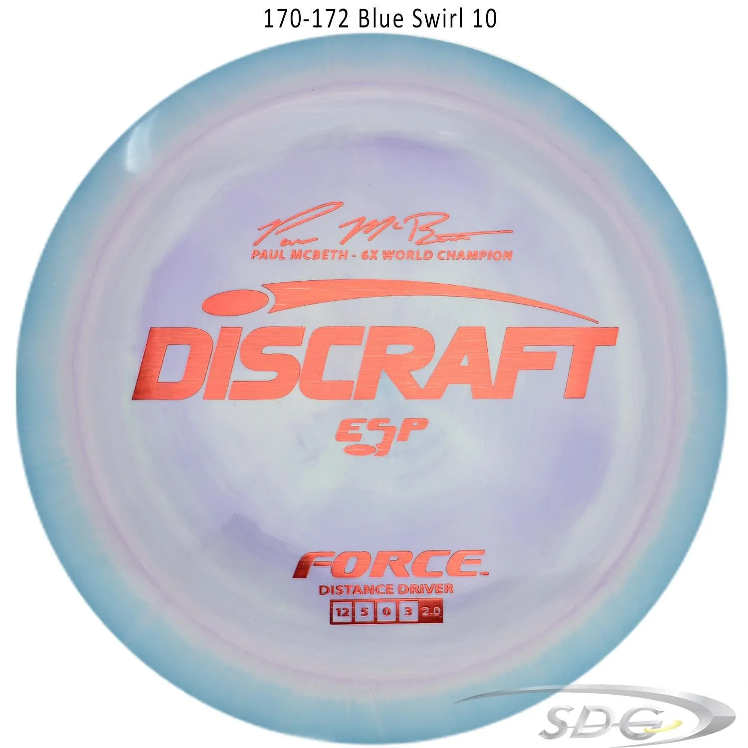 Discraft ESP Force 6X Paul McBeth Signature Disc Golf Distance Driver