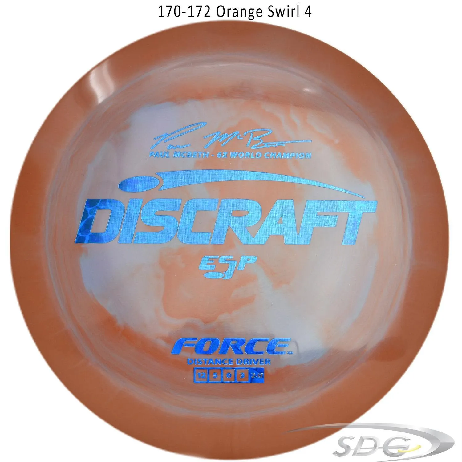 Discraft ESP Force 6X Paul McBeth Signature Disc Golf Distance Driver