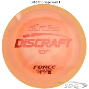 Discraft ESP Force 6X Paul McBeth Signature Disc Golf Distance Driver