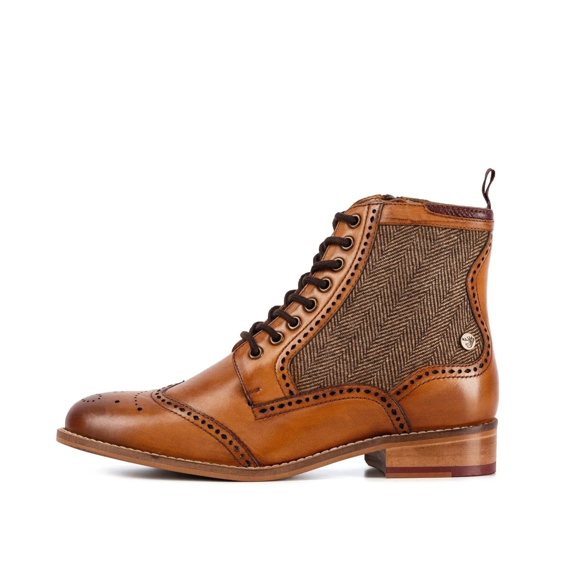 ERICIA TAN TWILL BOOT