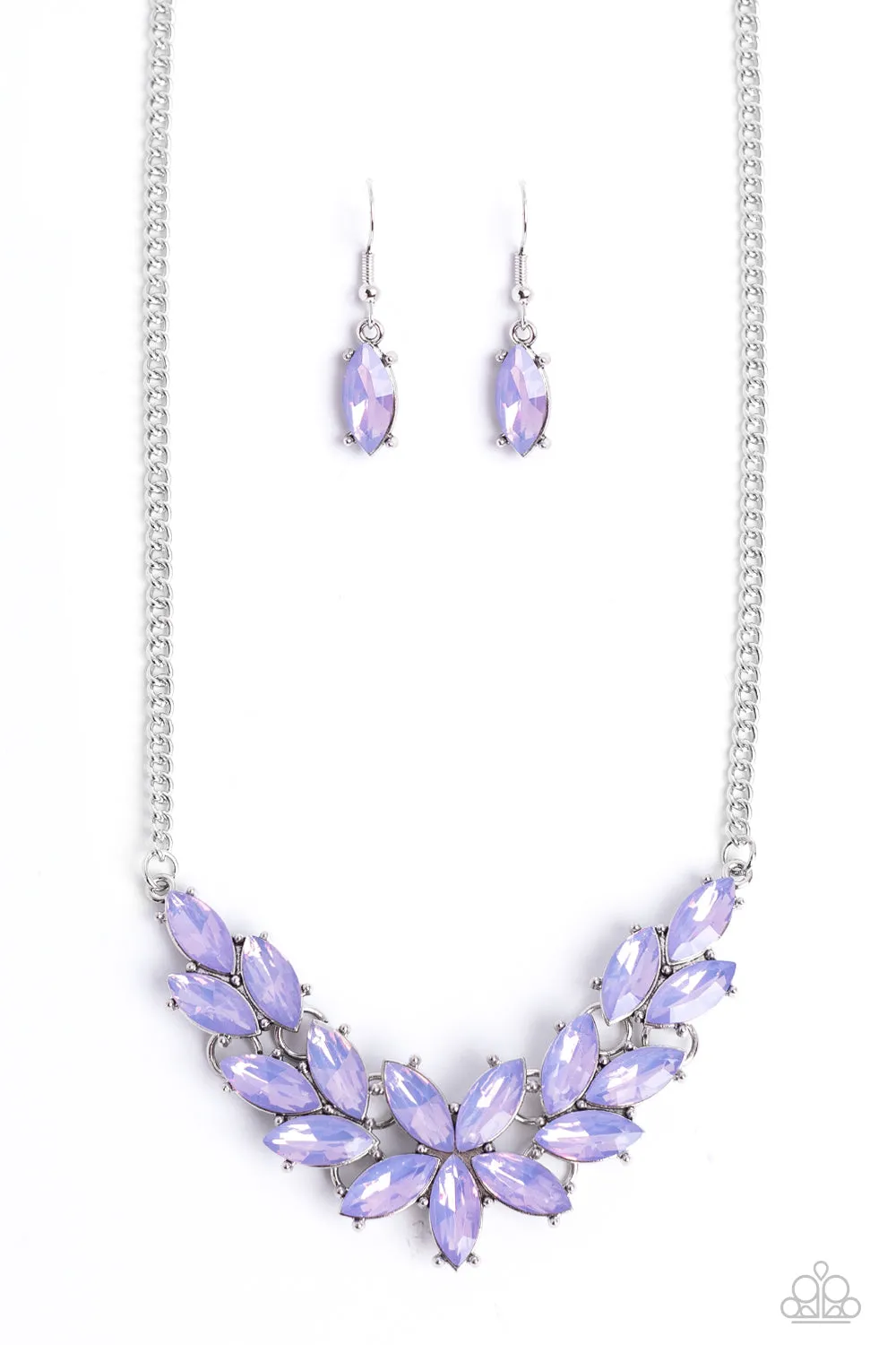 Ethereal Efflorescence Purple-Necklace