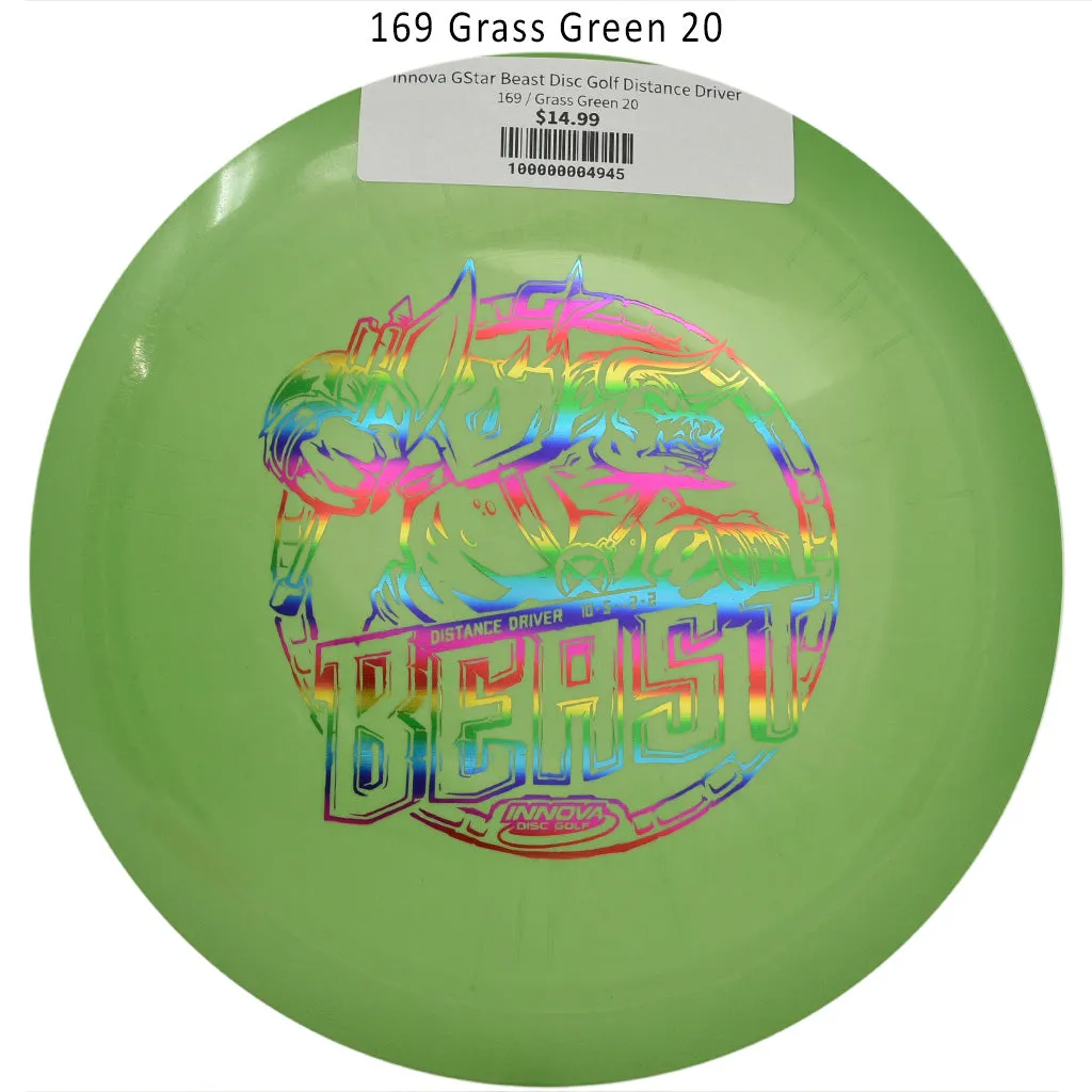 Innova GStar Beast Disc Golf Distance Driver