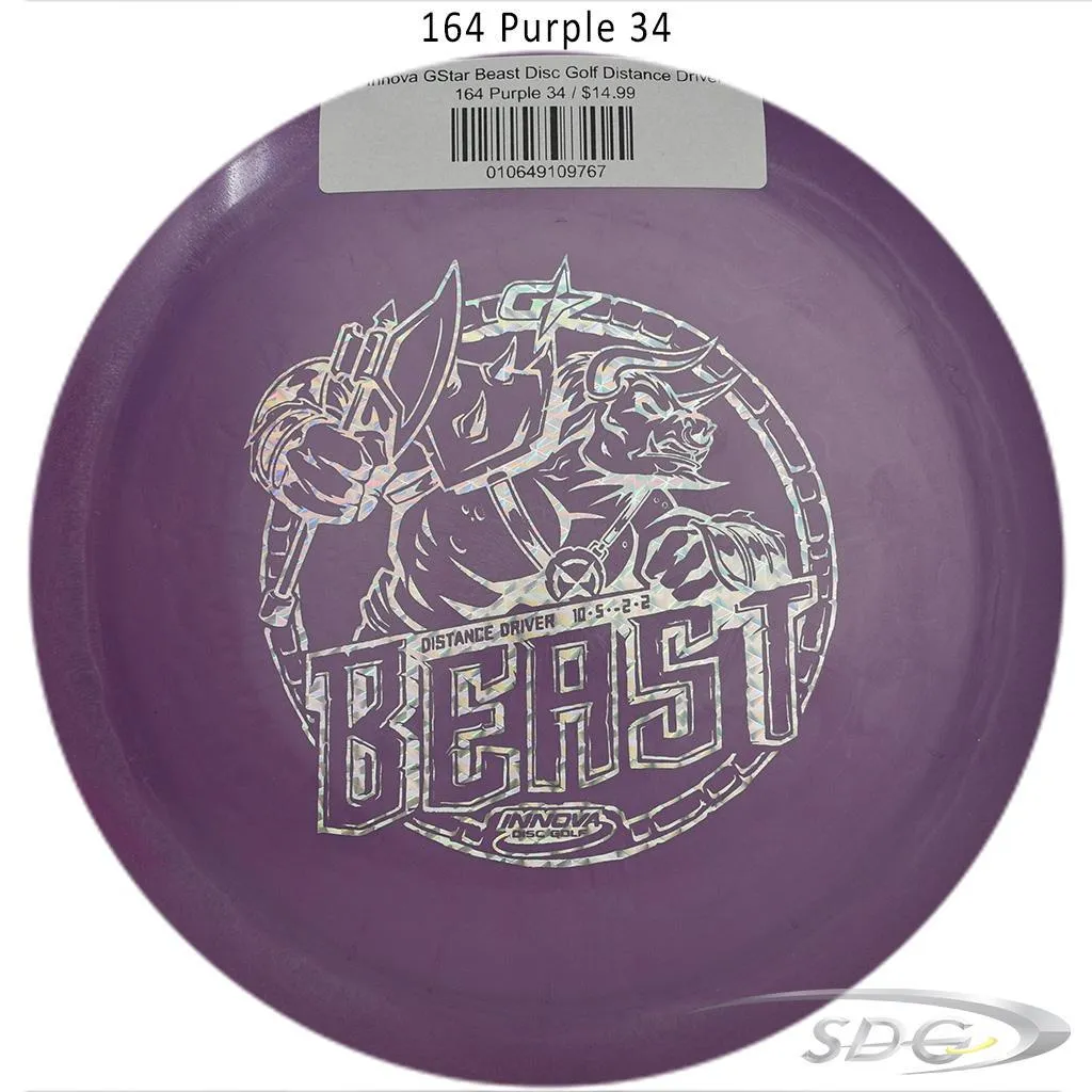 Innova GStar Beast Disc Golf Distance Driver