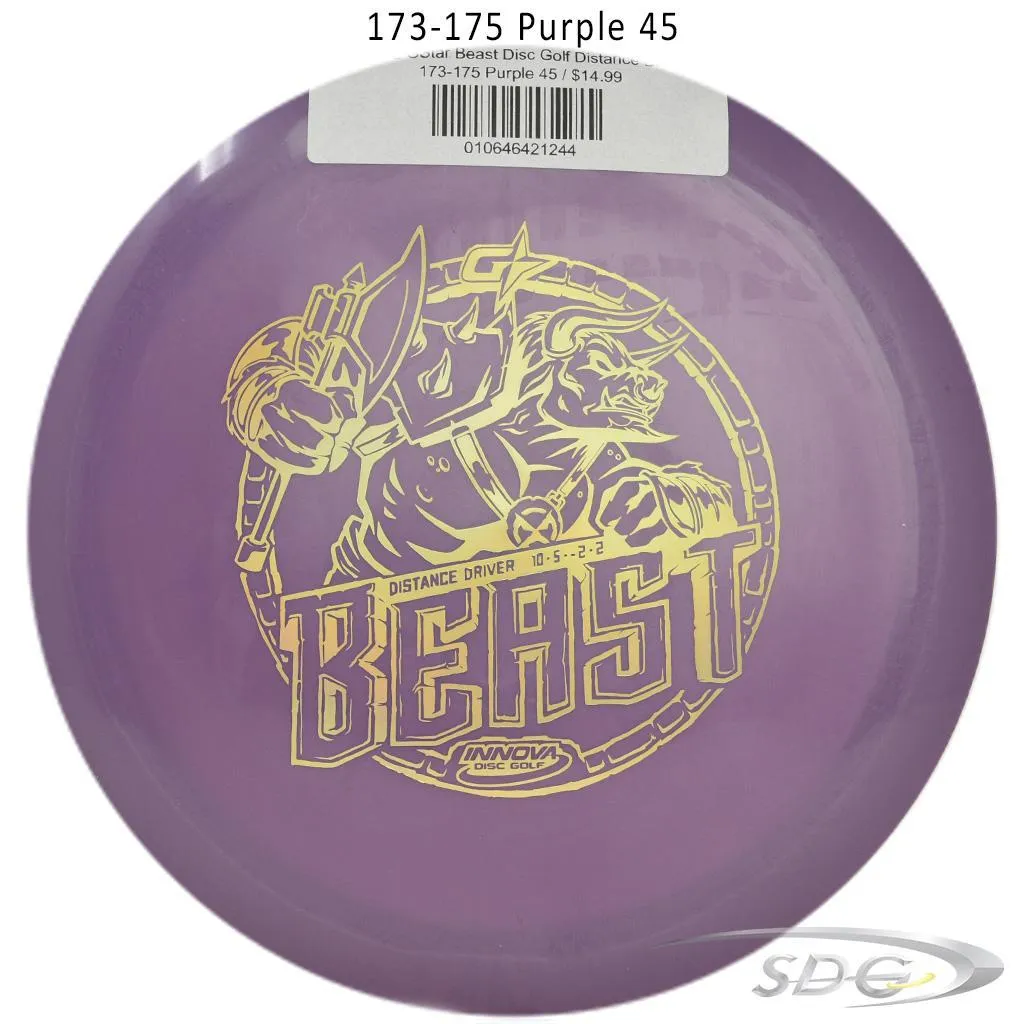 Innova GStar Beast Disc Golf Distance Driver