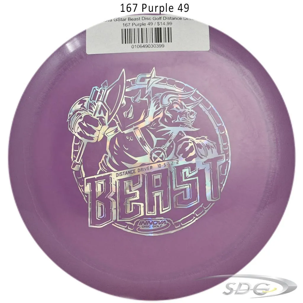 Innova GStar Beast Disc Golf Distance Driver