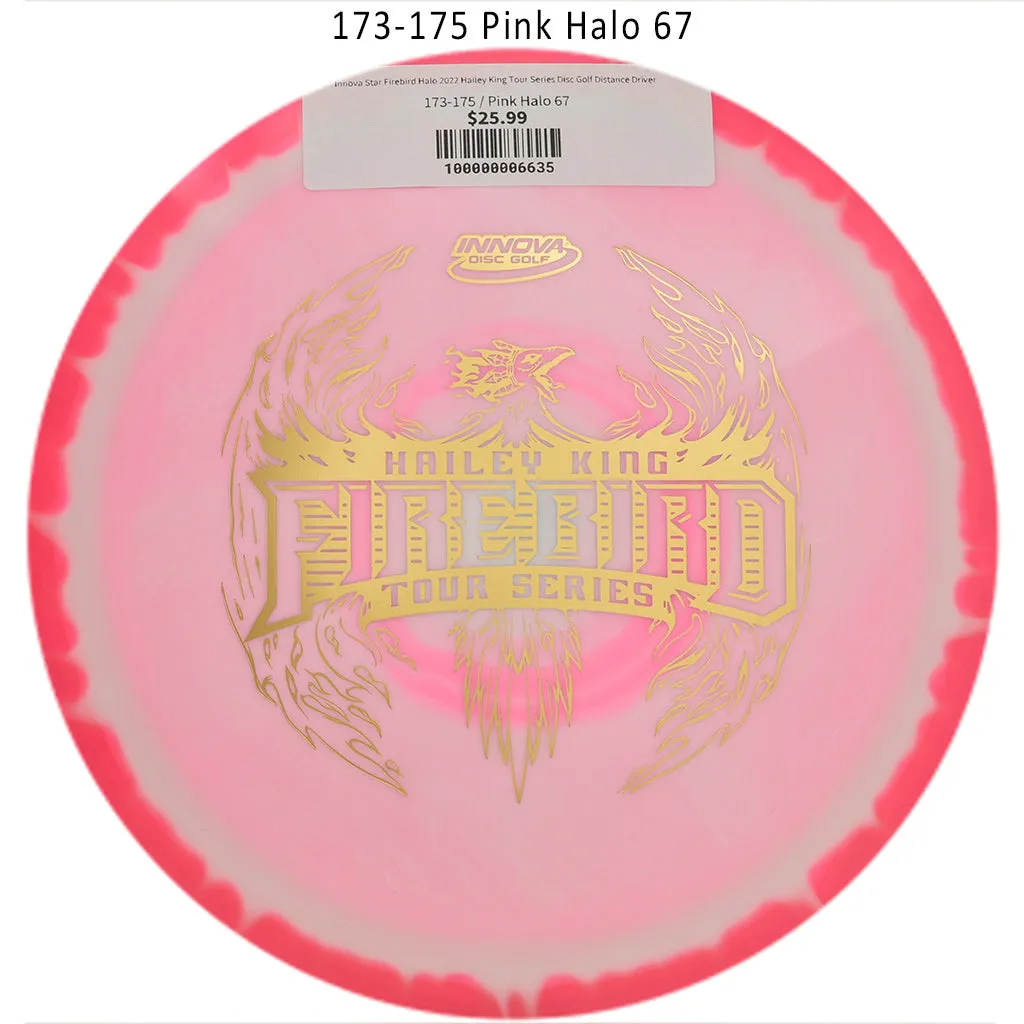 Innova Halo Star Firebird 2022 Hailey King Tour Series Disc Golf Distance Driver