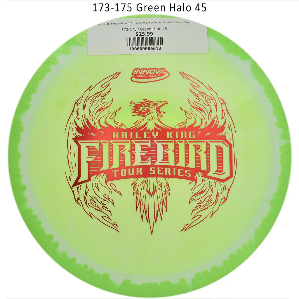 Innova Halo Star Firebird 2022 Hailey King Tour Series Disc Golf Distance Driver