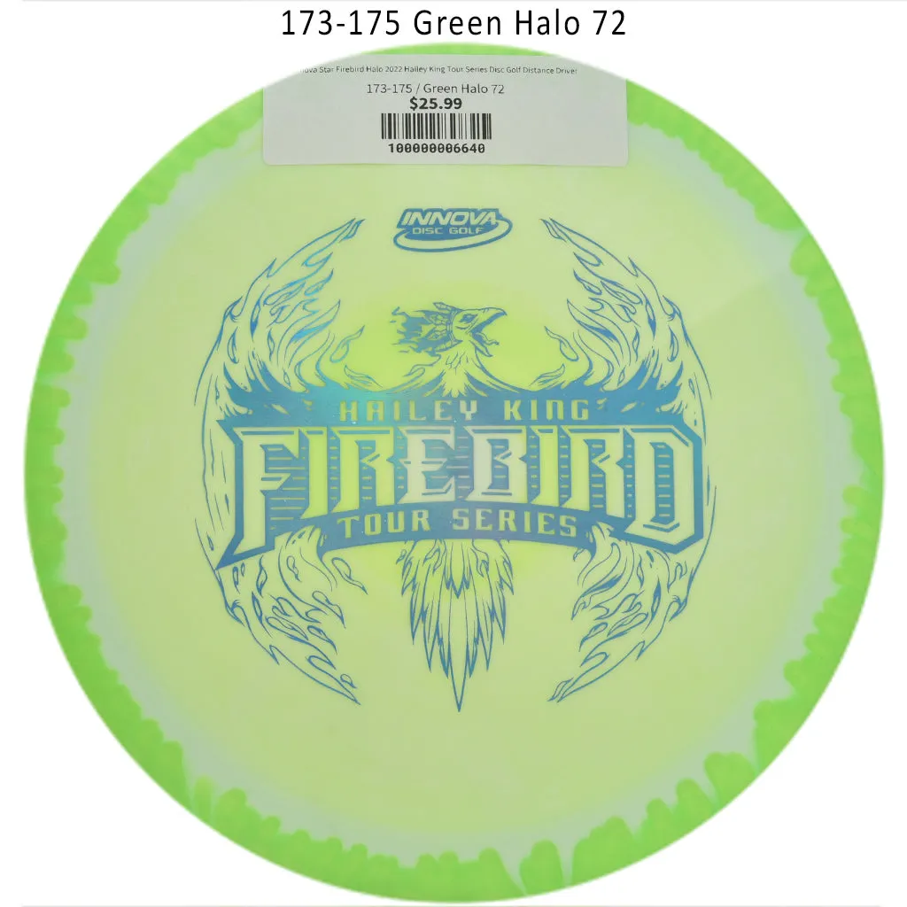 Innova Halo Star Firebird 2022 Hailey King Tour Series Disc Golf Distance Driver