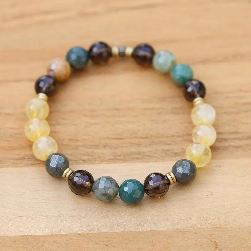 Jasper and Citrine Bracelet