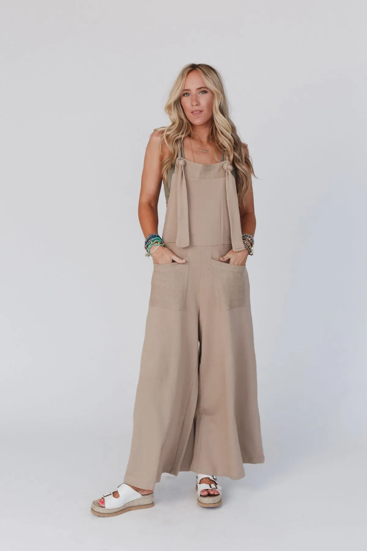 Jodi Jumpsuit - Taupe