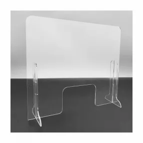 Large 24x28 Acrylic Sneeze Guard Counter Shield by EP