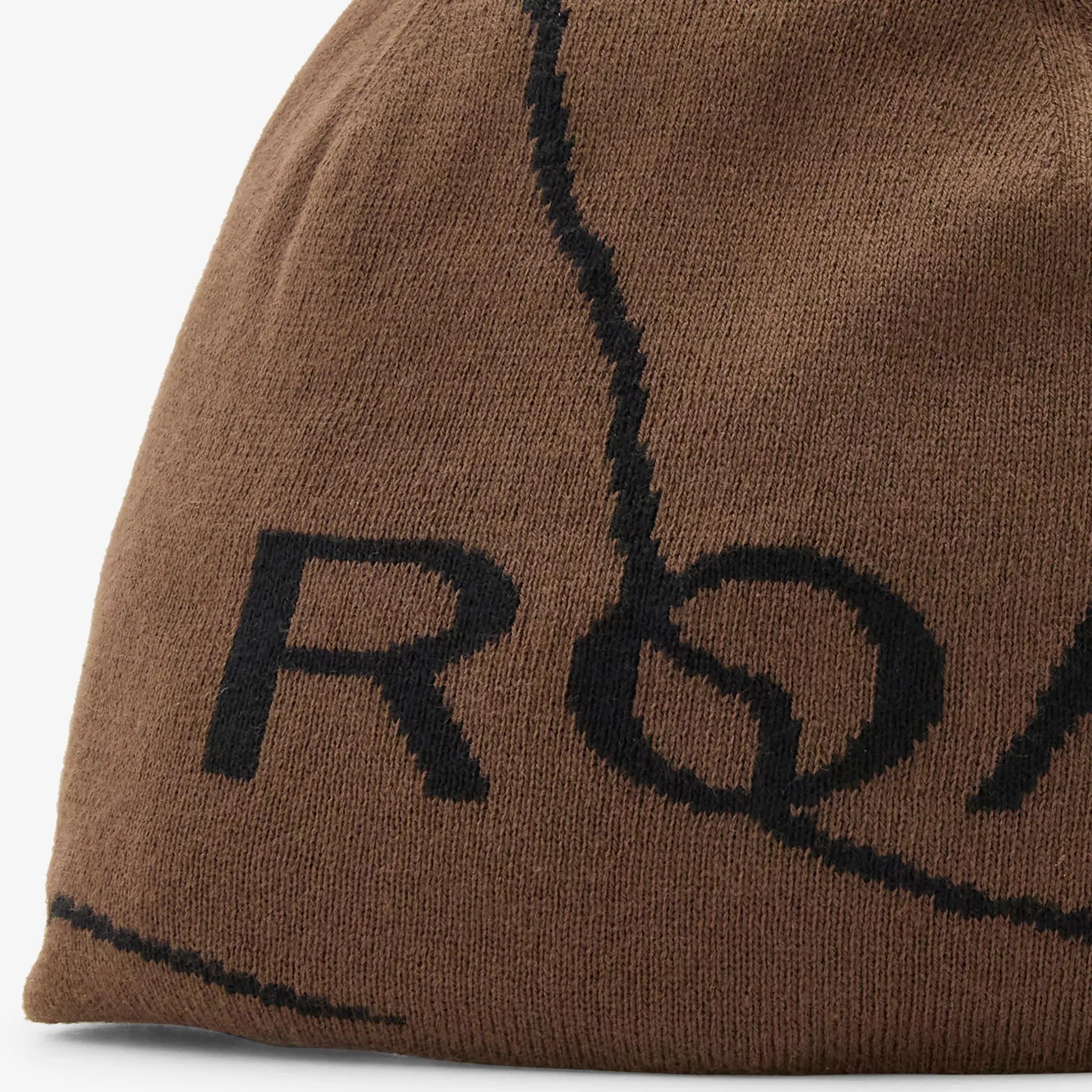 Logo Beanie Brown