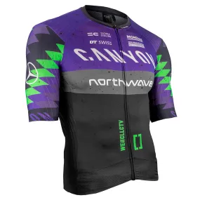 Northwave Canyon-Northwave Pro Team Jersey - Black/Purple