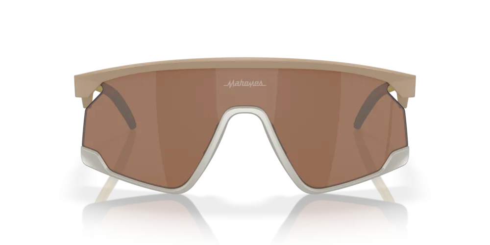 Oakley BXTR Patrick Mahomes II Collection Prizm Tungsten Lenses Matte Terrain Tan Frame