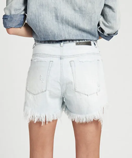 One Teaspoon Brando Bonita High Waist Denim Shorts