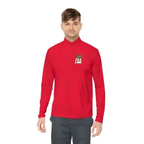 "Toadally Crusadin" Rare Pepe Quarter-Zip Pullover