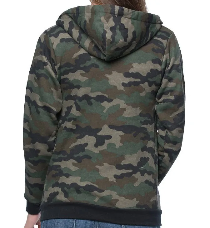 Sale: Men's/Women's Camo Camouflage Fleece Hoodie Made in USA 3510CMO