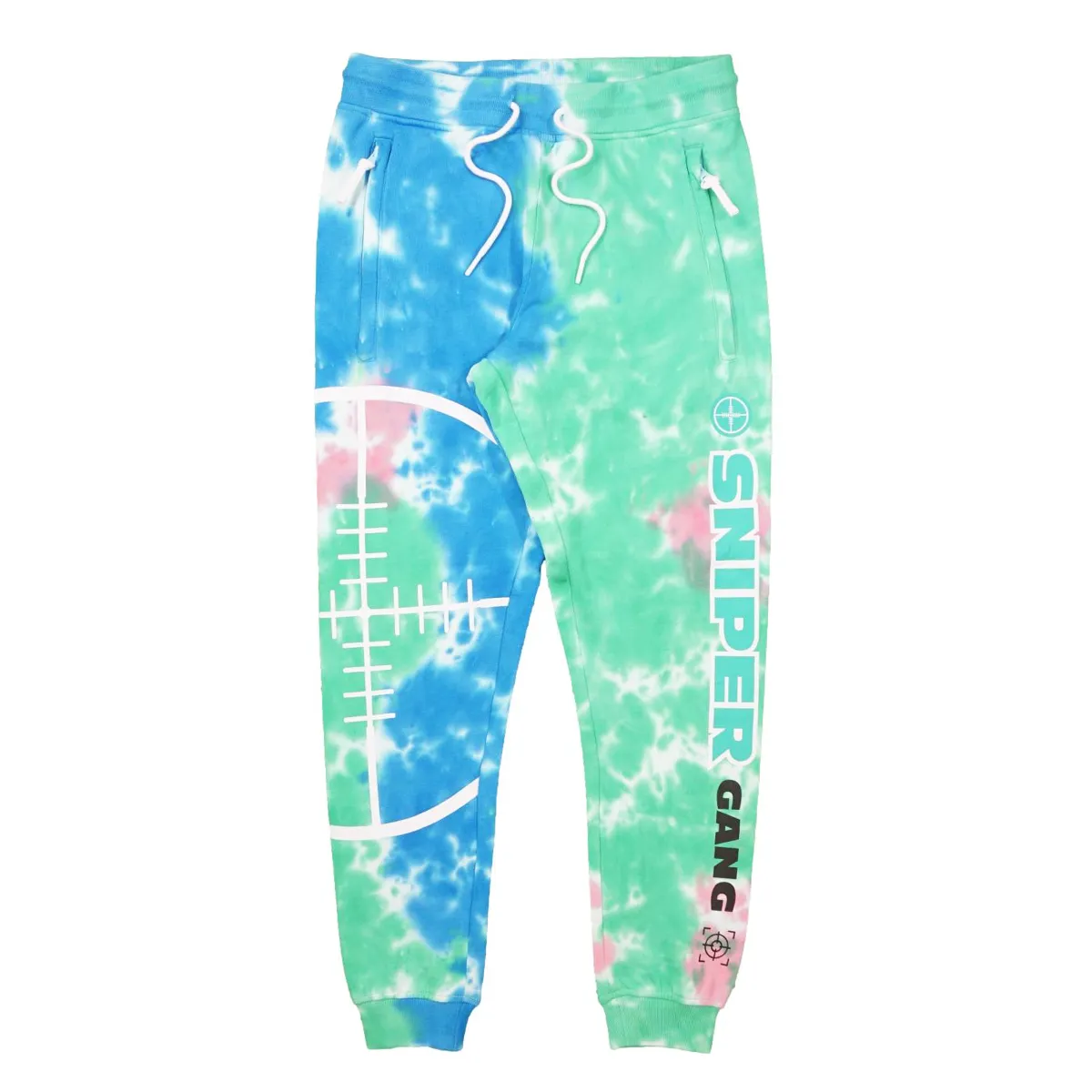 Sniper Tie-Dye Crew Set (Blue/Multi) /D3