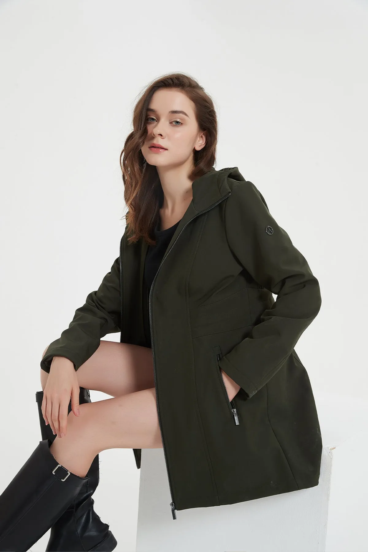 Softshell Classic Anorak Jacket With Hood