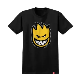 Spitfire Bighead Fill T-Shirt - Black/Gold/Black