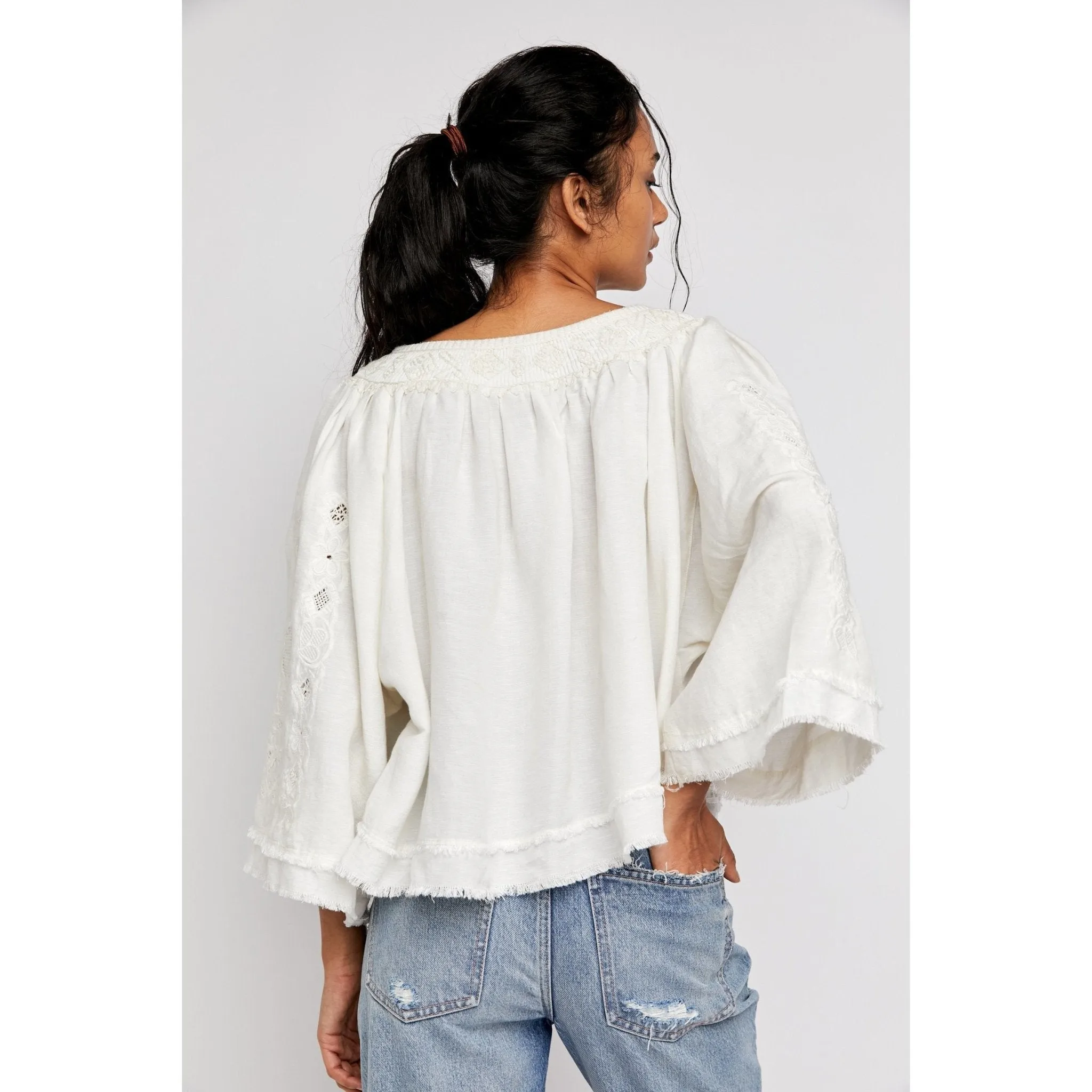 Sun Valley Embroidered Top