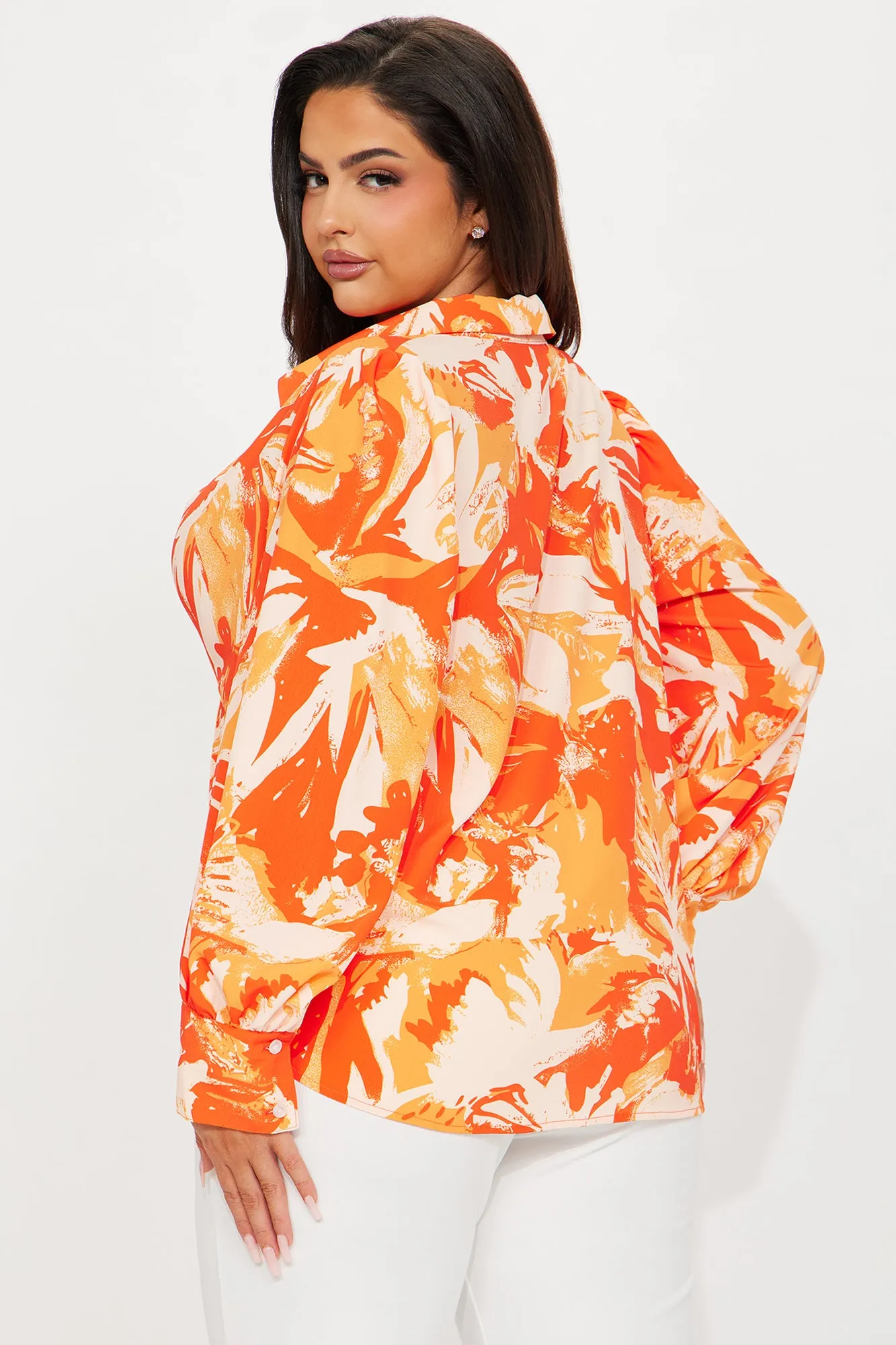 Tangerine Dream Shirt - Orange/combo