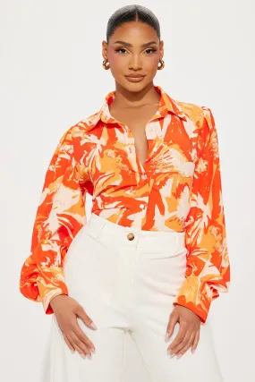 Tangerine Dream Shirt - Orange/combo