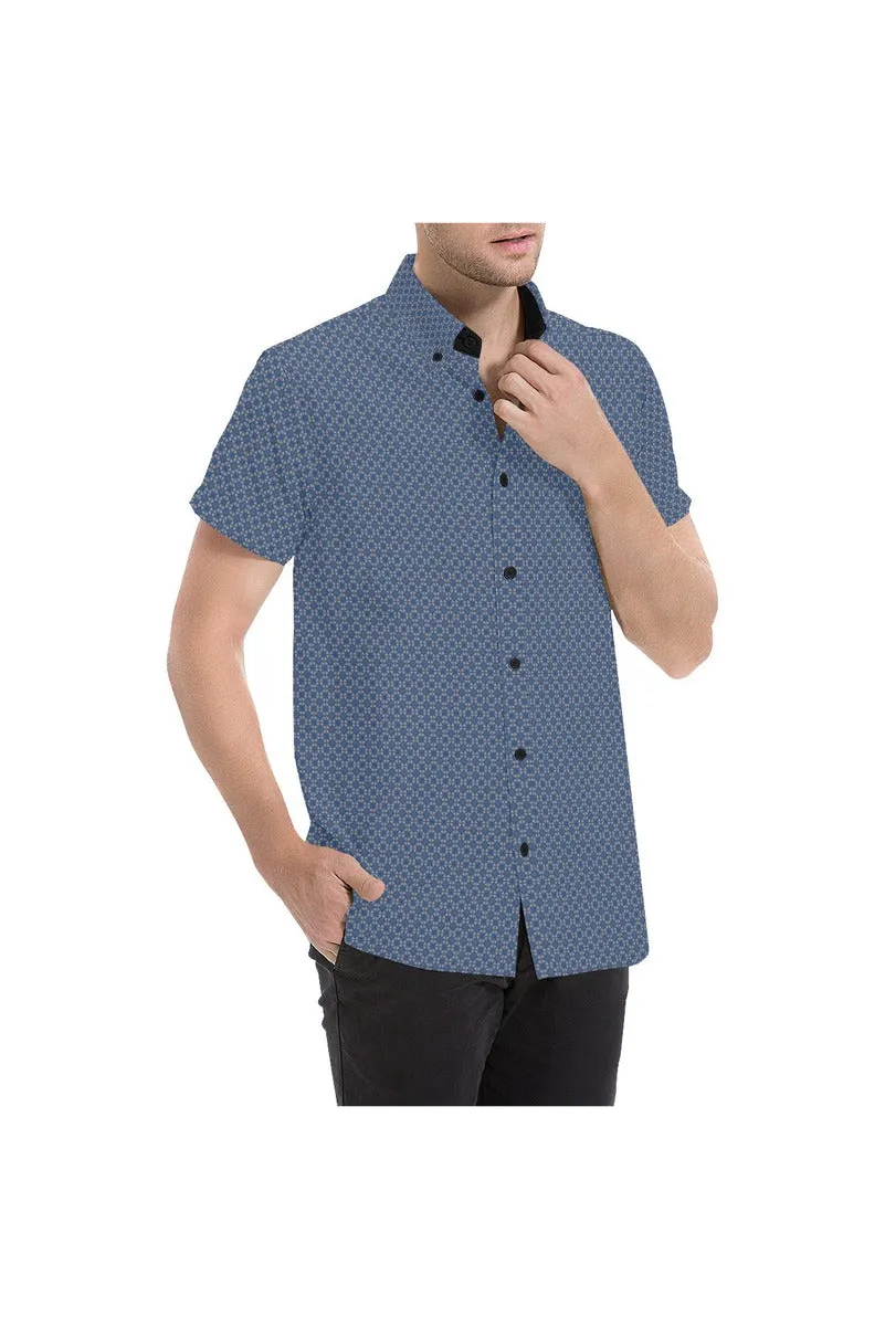 Twilight Men's All Over Print Short Sleeve Shirt (Model T53)