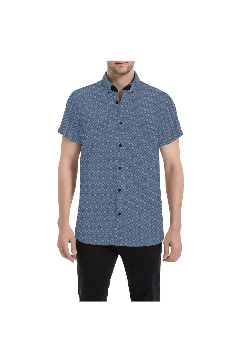 Twilight Men's All Over Print Short Sleeve Shirt (Model T53)