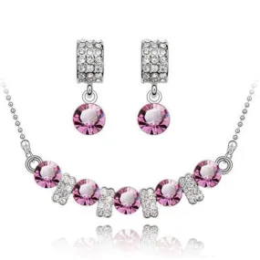 You Are a Princess Dainty Pink Gem Set