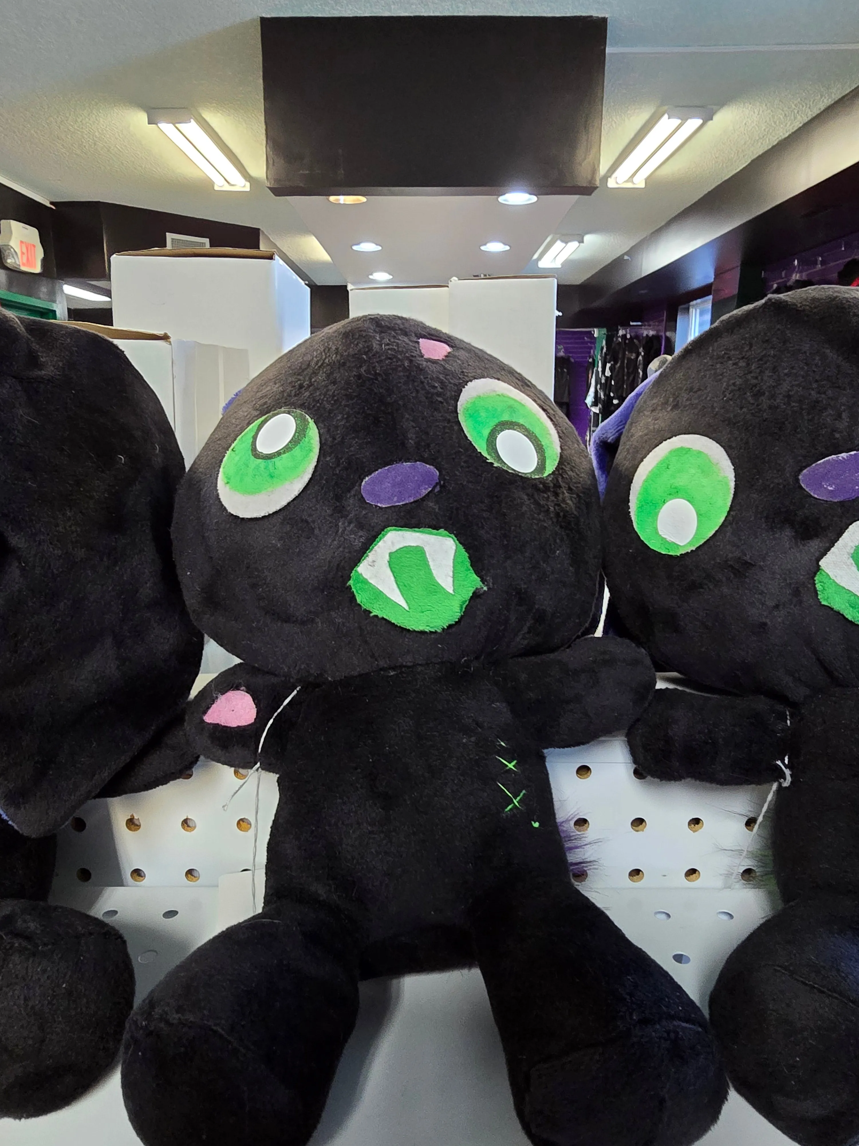 Zombunny Goth Unite plushy